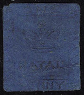 Neuf Avec Charnière N° 2, 1p Bleu, Légers Défauts Habituels, Aspect T.B. Certificat Brun - Otros & Sin Clasificación