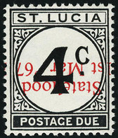 Neuf Sans Charnière N°13/14. 2c Et 4c Surcharge St-Atchood 1er Mar 67 Renversée. T.B. - Andere & Zonder Classificatie