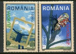 ROMANIA 2003 Europa: Poster Art MNH / **.  Michel 5735-36 - Neufs