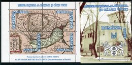 ROMANIA 2003 Museum Of Cartography Blocks MNH / **.  Michel Blocks 328-29 - Ungebraucht