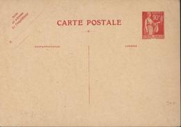 Entier CP Paix Laurens 90c Rouge Sans Date Storch E1 P191 Cote 110 Euros - Cartes Postales Types Et TSC (avant 1995)