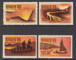 1983 Tonga Niuafo'ou Volcanoes Geology Complete  Set Of 4 MNH - Tonga (1970-...)