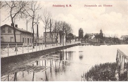 FRIEDEBERG Strzelce Krajenskie Neumark Partie Am Obersee Winter Schnee Eis TOP-Erhaltung Ungelaufen - Neumark