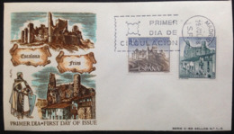 Delcampe - Spain, Uncirculated FDC, "Castles", "Architecture", Escalona, Frias,  1968 - FDC