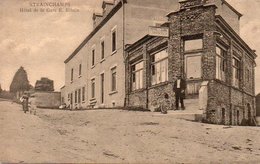 Strainchamps  Hotel De La Gare E.Bihain Circulé En 1921 - Fauvillers