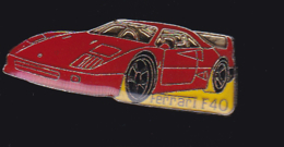 61583- Pin's.automobiles.voitures.car..Ferrari.F40.. - Ferrari