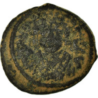 Monnaie, Maurice Tibère, Decanummium, 591-592, Antioche, TB+, Cuivre, Sear:537 - Byzantinische Münzen