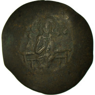 Monnaie, Manuel I Comnène, Aspron Trachy, 1143-1180, Constantinople, TTB - Bizantinas