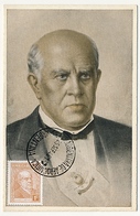ARGENTINE - Carte Maximum - Domingo Faustino Sarmiento - 1c - Obl 1946 - Cartas & Documentos