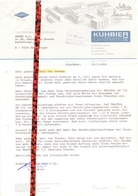 Factuur Facture - Rechnung Brief - Kuhbier Chemie - Kierspe 1982 - 1950 - ...