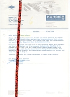 Factuur Facture - Rechnung Brief - Kuhbier Chemie - Kierspe 1984 - 1950 - ...