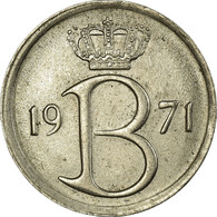 Monnaie, Belgique, 25 Centimes, 1971, Bruxelles, TTB+, Copper-nickel, KM:153.2 - 25 Cent