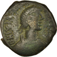 Monnaie, Justin I, Demi-Follis, 518-527, Nicomédie, TB, Cuivre, Sear:90 - Bizantine