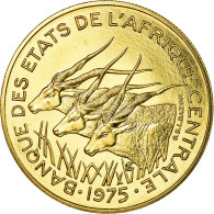 Monnaie, États De L'Afrique Centrale, 25 Francs, 1975, Paris, ESSAI, FDC - Centrafricaine (République)