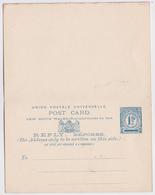 Entier Postal Vierge Avec Réponse Australie New South Wales Postage Australia Stationery Post Card With Reply - Storia Postale