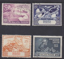 MALAYA - PAHANG 1949 UPU SET FINE USED Cat £8.50 - Pahang