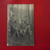 CARTE PHOTO SOLDATS ALLEMAND - Regiments