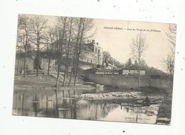 Cp, 86,  COUHE-VERAC ,  Vue Du Pont Et Du Château , écrite - Couhe