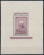 ** 1951 Lila Fogazott Blokk (375.000) - Other & Unclassified