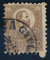 O 1871 Kőnyomat 15kr Sárgásbarna (35.000) (kis Rozsda / Light Stain) - Otros & Sin Clasificación