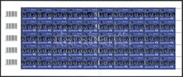 ** 2005 Karácsony Vonalkódos Hajtott Teljes ív (min 24.000) / Mi 5056 Folded Complete Sheet With Barcodes - Otros & Sin Clasificación