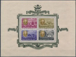 ** 1947 Roosevelt Légiposta Blokk (25.000) (pici Előoldali Sérülés A Kereten, Egyébként Jó Minőség /  Small Demage On Fr - Otros & Sin Clasificación