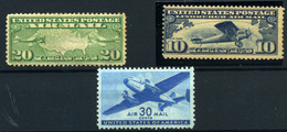 Estados Unidos (Aéreo) Nº 9/10, 31. Año 1926/44. - 1b. 1918-1940 Ungebraucht