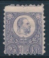 (*) 1871 Réznyomat 25kr  (*44.000) (foghibák / Perf. Faults) - Otros & Sin Clasificación