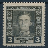 ** Bosznia Hercegovina 1917 Károly Forgalmi 3h 12 1/2 : 11 1/2 Fogazással (16.500) - Otros & Sin Clasificación