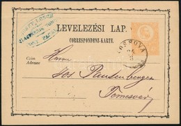 1874 Díjjegyes Levelezőlap 'KOSSOVA' (Gudlin 400 Pont) - Otros & Sin Clasificación