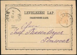 1874 Díjjegyes Levelezőlap 'SZASZKA' (Gudlin 250 Pont) - Otros & Sin Clasificación