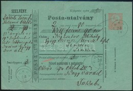 1874 Díjjegyes Postautalvány 'ÖKRÖS' (Gudlin 800 Pont) - 'TENKE' - Otros & Sin Clasificación