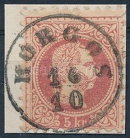 1867 5kr 'HORGOS' (Gudlin 300 Pont) - Otros & Sin Clasificación