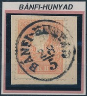 1858 5kr Kivágáson 'BÁNFI-HUNYAD' (Gudlin 150 Pont) - Otros & Sin Clasificación