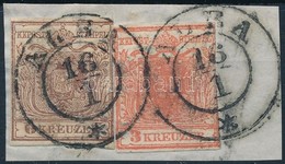 1850 3kr + 6kr HP Kivágáson 'ALBA' - Otros & Sin Clasificación