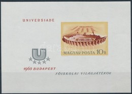 ** 1965 Universiade Vágott Blokk (4.000) (törések / Creases) - Otros & Sin Clasificación