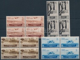 ** Olaszország 1934 Vitézségi érdemrend Mi 494-512 (postatiszta Sorozat A 4,50L Záróérték Nélkül) Négyes Tömbökben / Ita - Altri & Non Classificati