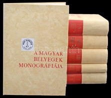 Magyar Bélyegek Monográfiája I-VI. Kötetek Dobozban - Other & Unclassified