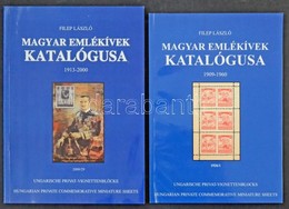 Filep L.: Magyar Emlékívek Katalógusa 1909-1960 + Filep L.: Magyar Emlékívek Katalógusa 1913-2000 - Sonstige & Ohne Zuordnung