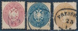 O 1863 5kr, 10kr és 15kr - Sonstige & Ohne Zuordnung