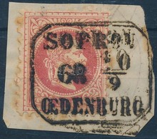 1867 5kr Kivágáson 'SOPRON / OEDENBURG' - Sonstige & Ohne Zuordnung