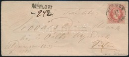 ~1869 3 X 5kr Ajánlott Levélen 'PUTNOK' (Gudlin D 2.26 400 Pont) - 'PEST' Signed: Ferchenbauer - Otros & Sin Clasificación