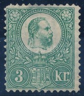 * 1883 Únyomat 3kr (8.500) - Other & Unclassified