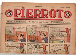 Pierrot N°35 Le Serin Perdu - Tous Philatélistes - Parlons De Marine L'appareillage - Midogo Et Pythonet De 1936 - Pierrot