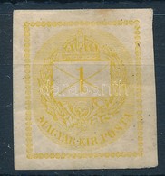 * 1874 Hírlapbélyeg Sárga (8.000) - Other & Unclassified