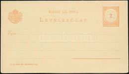 1880 Használatlan 2kr Díjjegyes Válaszos Levelezőlap (Si 1) - Other & Unclassified