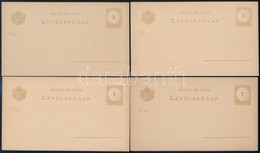 1895 12 Db 2kr Díjjegyes Levelezőlap 145 X 85 Mm Vízjel Nélkül - Otros & Sin Clasificación