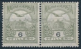 ** * 1908 Turul 6f Pár, 1 Bélyeg Postatiszta - Otros & Sin Clasificación