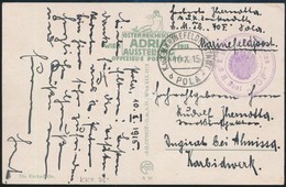 1915 Képeslap / Postcard 'S.M.Boot 70F' + 'MFP POLA D' - Sonstige & Ohne Zuordnung