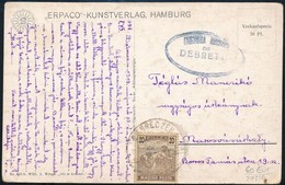 1919 Cenzúrás Képeslap Marosvásárhelyre - Other & Unclassified